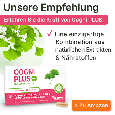 Unsere Empfehlung: Cogni PLUS - Der Gehirnkomplex