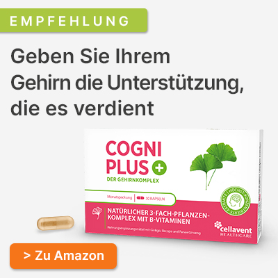 Unsere Empfehlung: Cogni PLUS - Der Gehirnkomplex